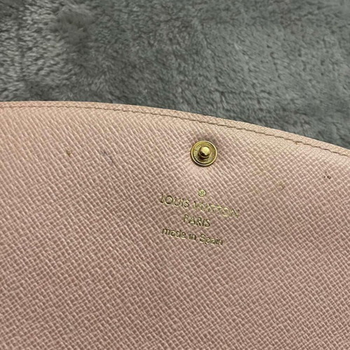 Louis Vuitton Emilie Wallet Monogram Canvas Rose Ballerine like new