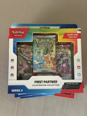 Pokemon First Partner Series 3 card collection