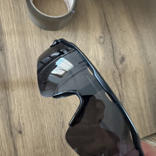Oakley sunglasses with box, cloth and case, black