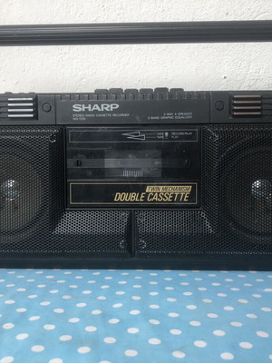 Boombox Sharp WQ-T231Z(BK) κασετόφωνο