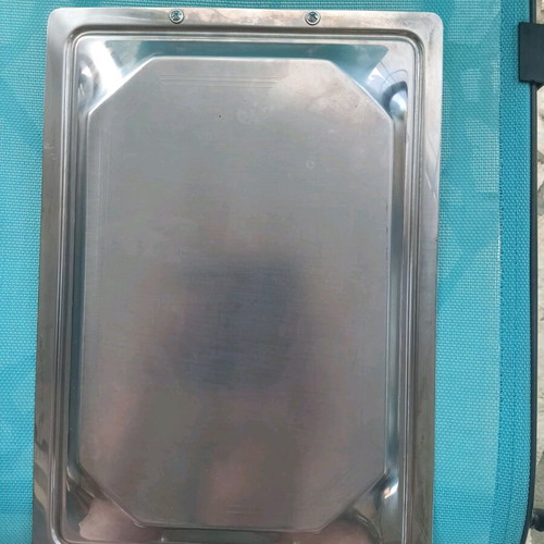Serving tray used stainless steel 18/10 gold plated 24K