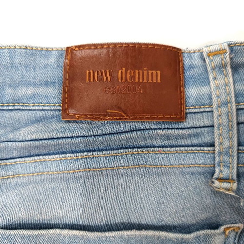 New Denim women’s high-waist skinny jeans used, light blue