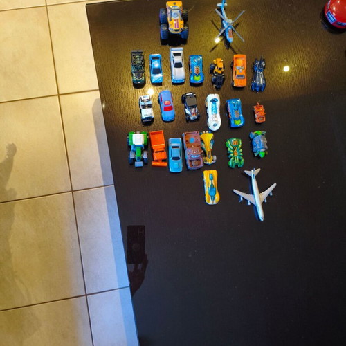 Toy Vehicles Collection used, 28+ pieces including Hot Wheels and Cars