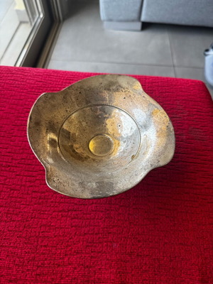 Ασημένιο μπωλ μεταχειρισμένο 119 γραμμάρια σφυρηλατο