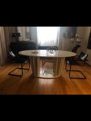 Space Age τραπεζαρία Mid Century μεταχειρισμένη 1.85x90