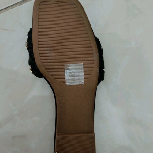 Alta Moda slippers with anatomic sole like new, black size 38
