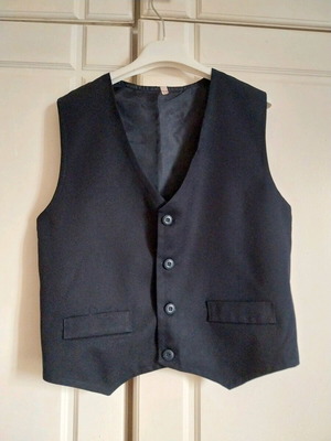 Parade vest like new, navy blue