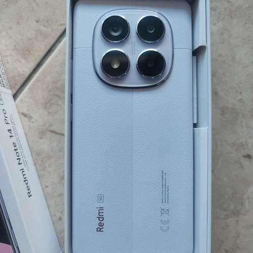 Xiaomi Redmi Note 14 Pro new with 256GB, dual SIM, purple, 22 cases gift