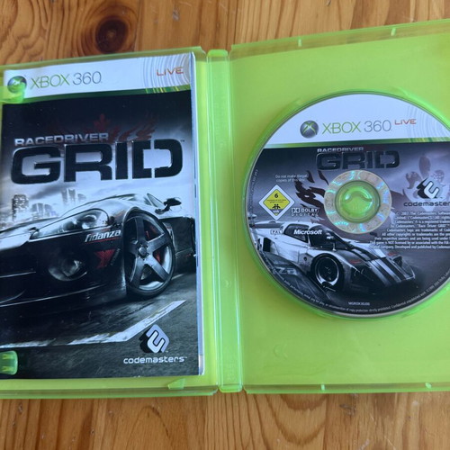 Racedriver Grid Xbox 360 game like new