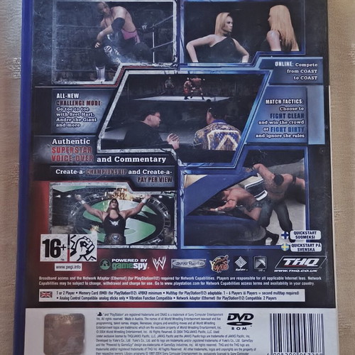 WWE SmackDown! vs. Raw PS2 game