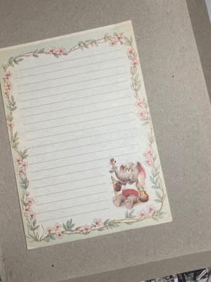 Vintage1970 letter paper in very good condition