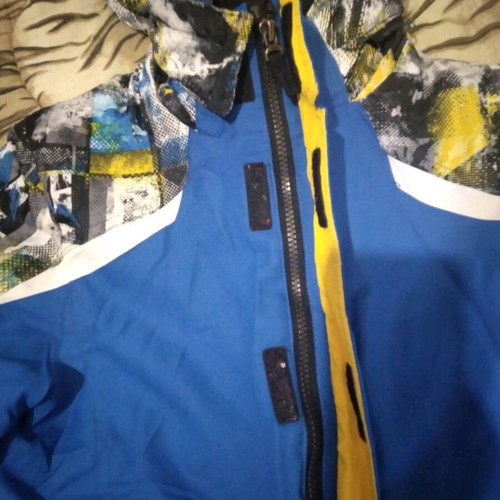 Zero X Posur kids jacket like new, 10/12 years, blue multicolor