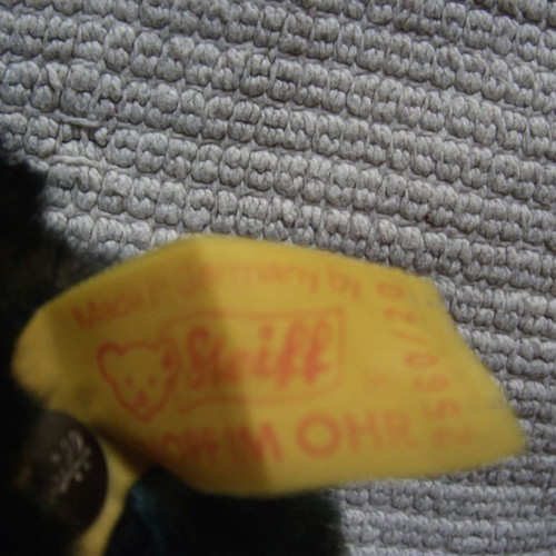 Steiff plush bird used, 1990s decade, 20 cm height
