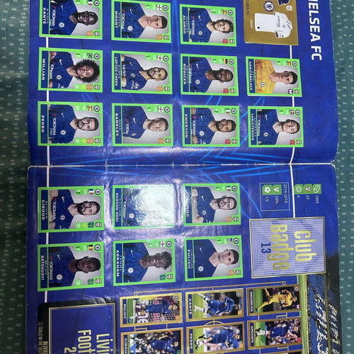 Panini FIFA 365 2020 Official Sticker Album used