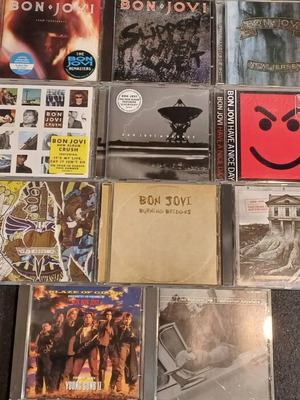 Bon Jovi discography 1986-2020 17 CDs used, rock