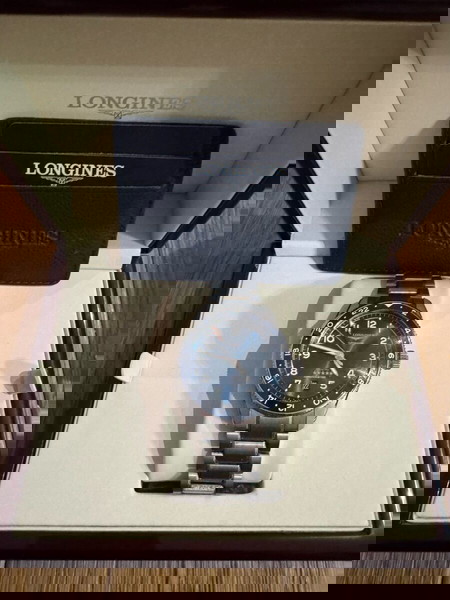Longines Spirit Zulu Time Blue ανδρικό ρολόι