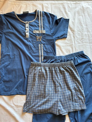 Mario Uomo pajamas new, grey and blue