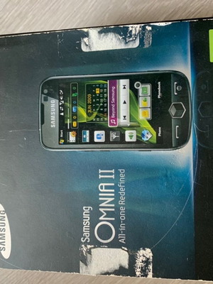 Κινητό τηλέφωνο Samsung Galaxy Omnia 2 i8000 με Windows mobile Black