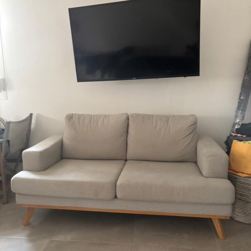 Two-Seater Sofa gray like new
