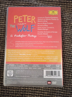Peter and the wolf DVD used in excellent condition