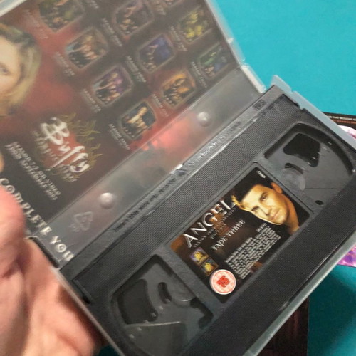 Angel Season 4 VHS tapes 1-3 used from Buffy the Vampire Slayer