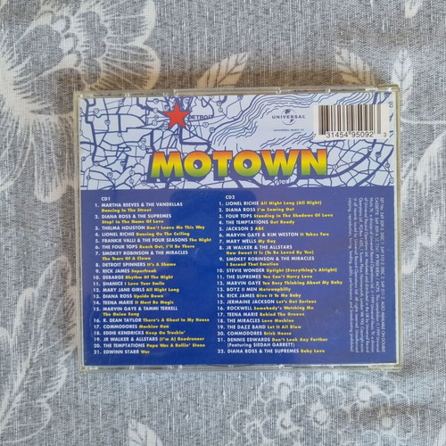 Dancing In The Street 2 CD set like new, Motown dance classics