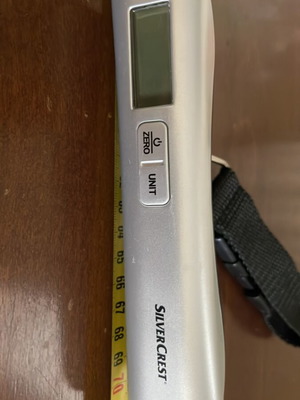 Luggage scale up to 50 kg like new