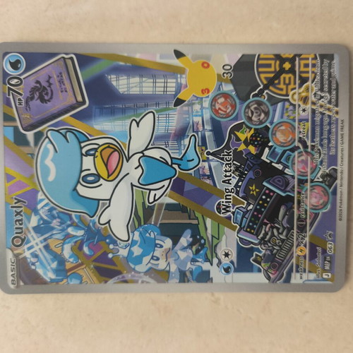 Pokémon Full Art Illustration Rare Promo Cards Quaxly Sprigatito Fuecoco