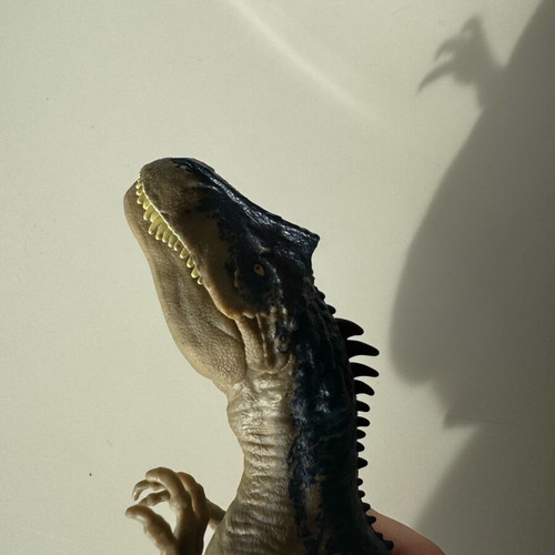 Mattel Jurassic World Sound Allosaurus δεινόσαυρος σαν καινούργιος με ήχους και κινούμενα μέλη