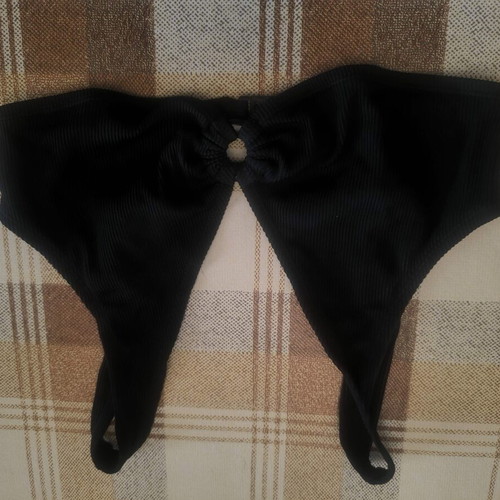 Bikini top used M&S size 36 black