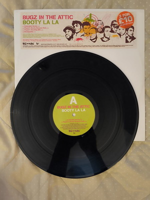 Bugz in the Attic Booty La La 12" vinyl like new, electronic