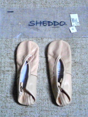 Soft Leather SHEDDO Ballet Shoes size 35 new, pink