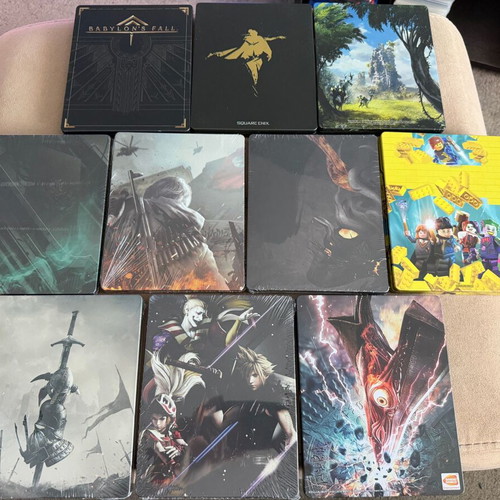 10 Game Steelbook Set for PlayStation 4 New
