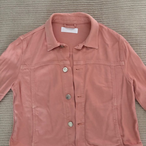 Pink denim jacket Samsoe & Samsoe new, organic cotton
