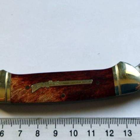 Rough Rider Canoe Rifleman Range Bone Knife New, Collectible with Two Blades 2010