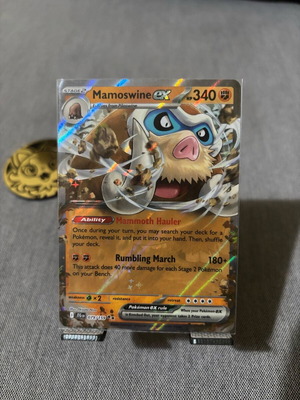 Mamoswine ex Pokémon card Journey Together new
