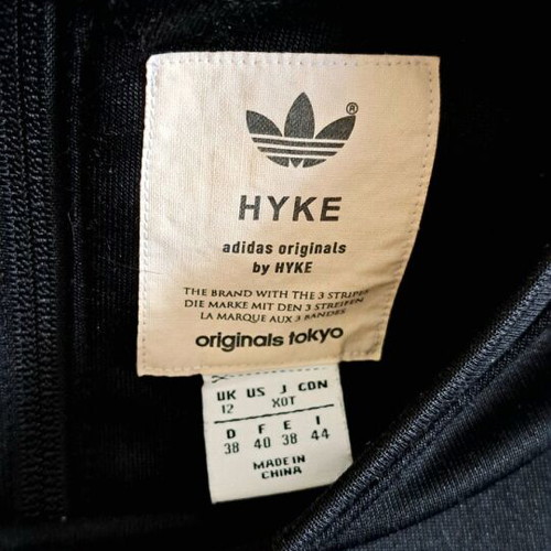 Hyke x Adidas Originals Oversize T-shirt like new, black, size S