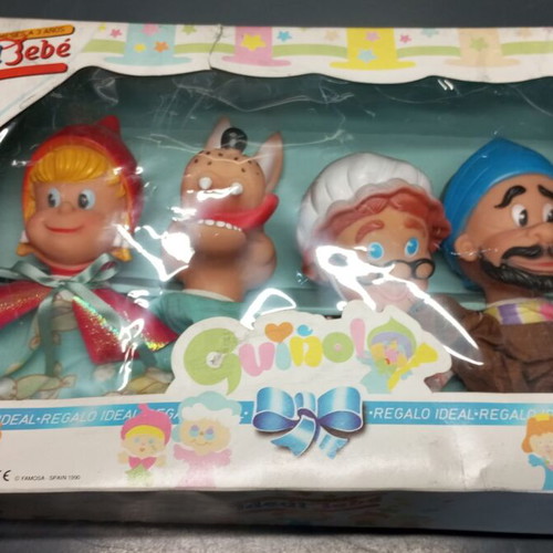 Ideal Bebé Guinol puppet theater doll set 1990 new