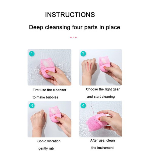 Facial cleansing brush new