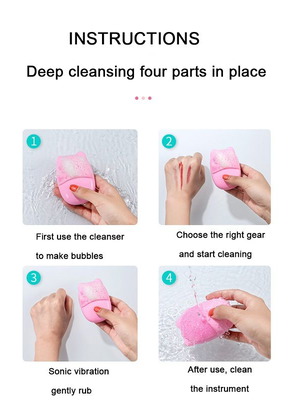 Facial cleansing brush new