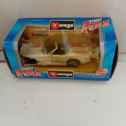 Shelby Series 1 Diecast Model by Bburago New, Scale 1/43