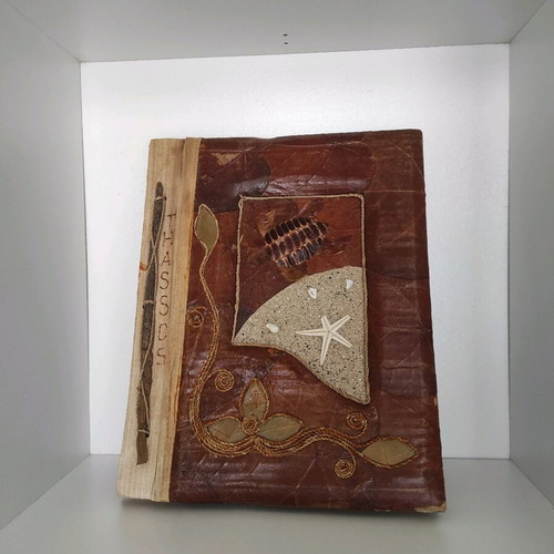 Handmade collectible photo album from Thassos like new