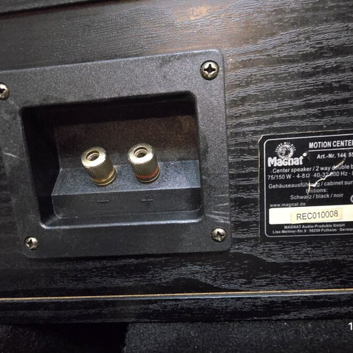 Magnat Motion Center 210 passive center speaker used