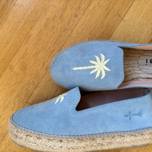 Manebi espadrilles size 37 like new, multicolor