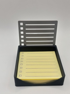 Βάση για Post-it με στένσιλ κατόπιν παραγγελίας