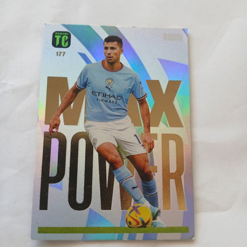 Panini Top Class Rodri Max Power αυτοκόλλητο μεταχειρισμένο