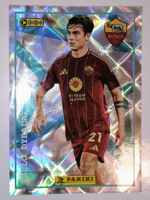 Paulo Dybala AS Roma Panini sticker used Calciatori 2024-2025