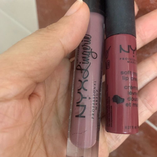 NYX lipglosses set used, lightly worn