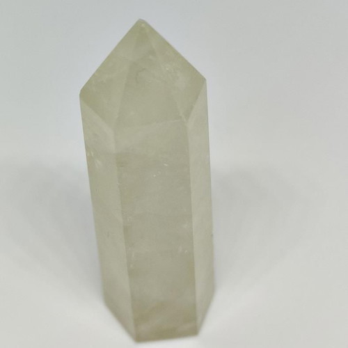 Yellow Fluorite Crystal Obelisk Tower like new