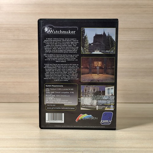 The Watchmaker PC game used, full English version
